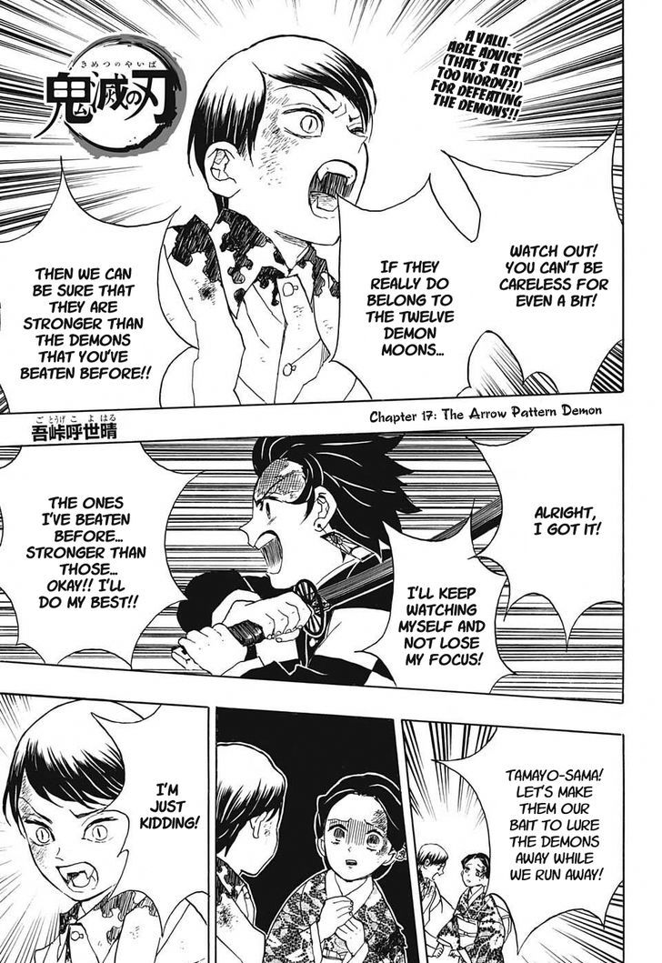 Demon Slayer: Kimetsu no Yaiba Chapter 17 - Page