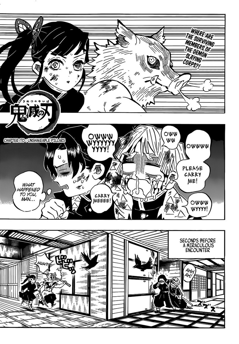 Demon Slayer: Kimetsu no Yaiba Chapter 170 - Page
