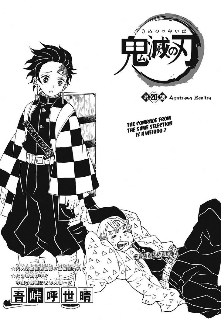 Demon Slayer: Kimetsu no Yaiba Chapter 20 - Page