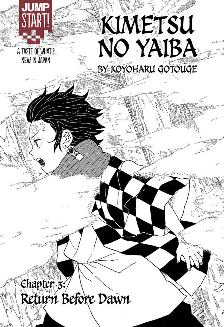 Demon Slayer: Kimetsu no Yaiba Chapter 3 - Page