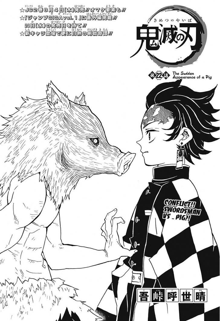 Demon Slayer: Kimetsu no Yaiba Chapter 22 - Page