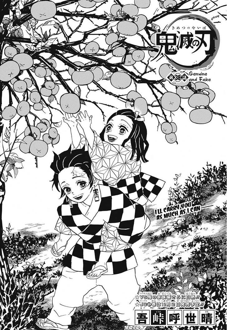 Demon Slayer: Kimetsu no Yaiba Chapter 38 - Page