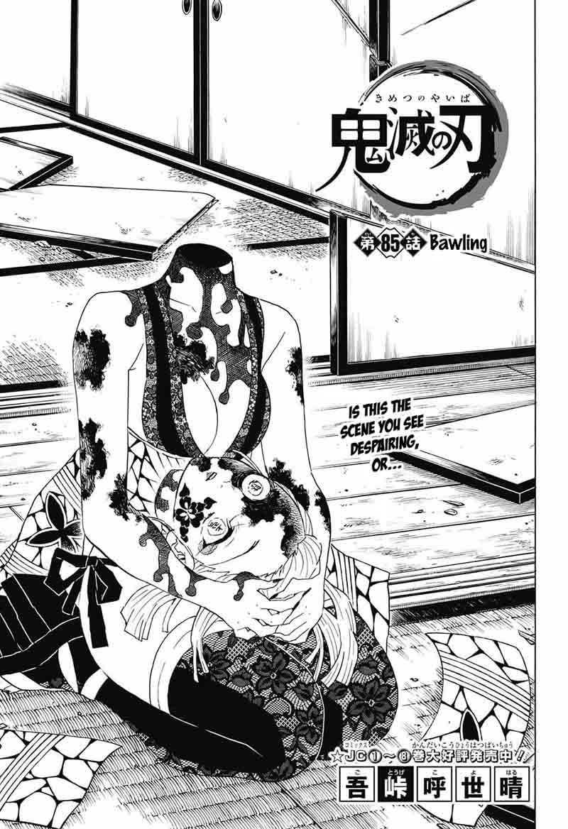 Demon Slayer: Kimetsu no Yaiba Chapter 85 - Page