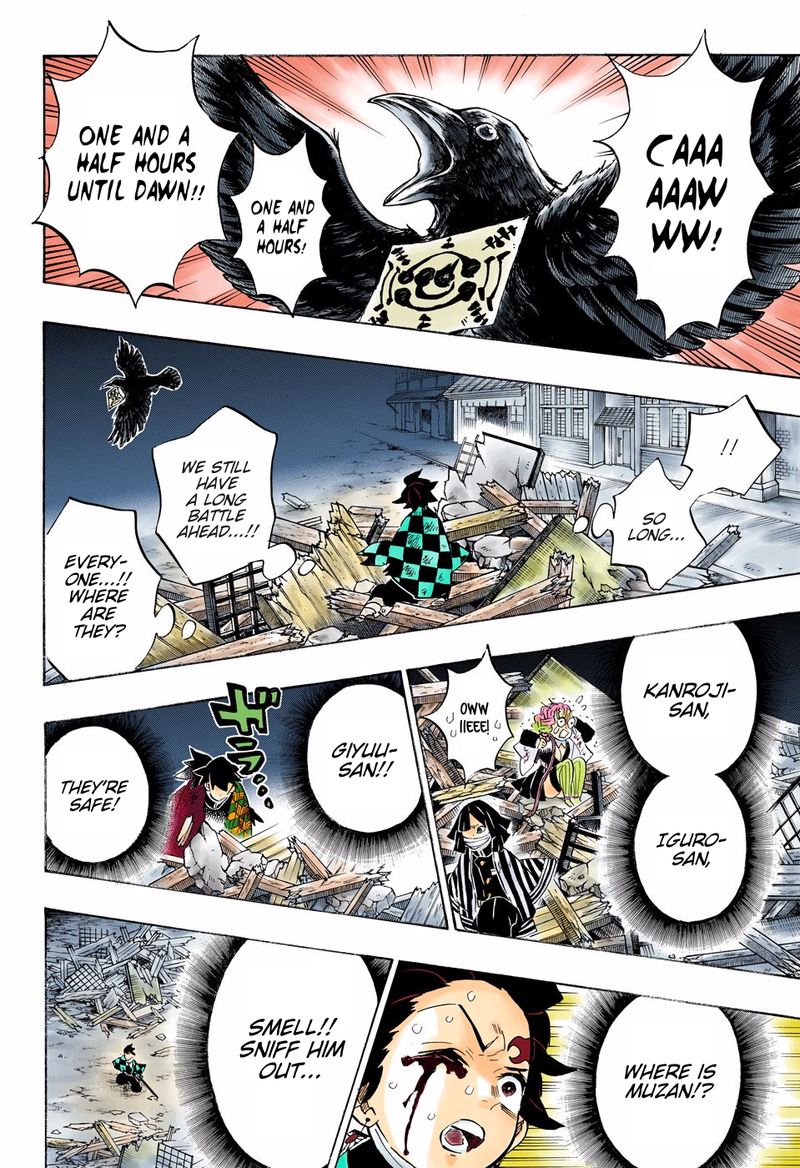 Kimetsu No Yaiba   Digital Colored Comics Chapter 184 - Page