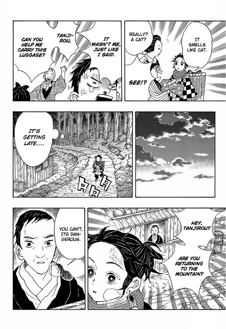 Demon Slayer: Kimetsu no Yaiba Chapter 1 - Page