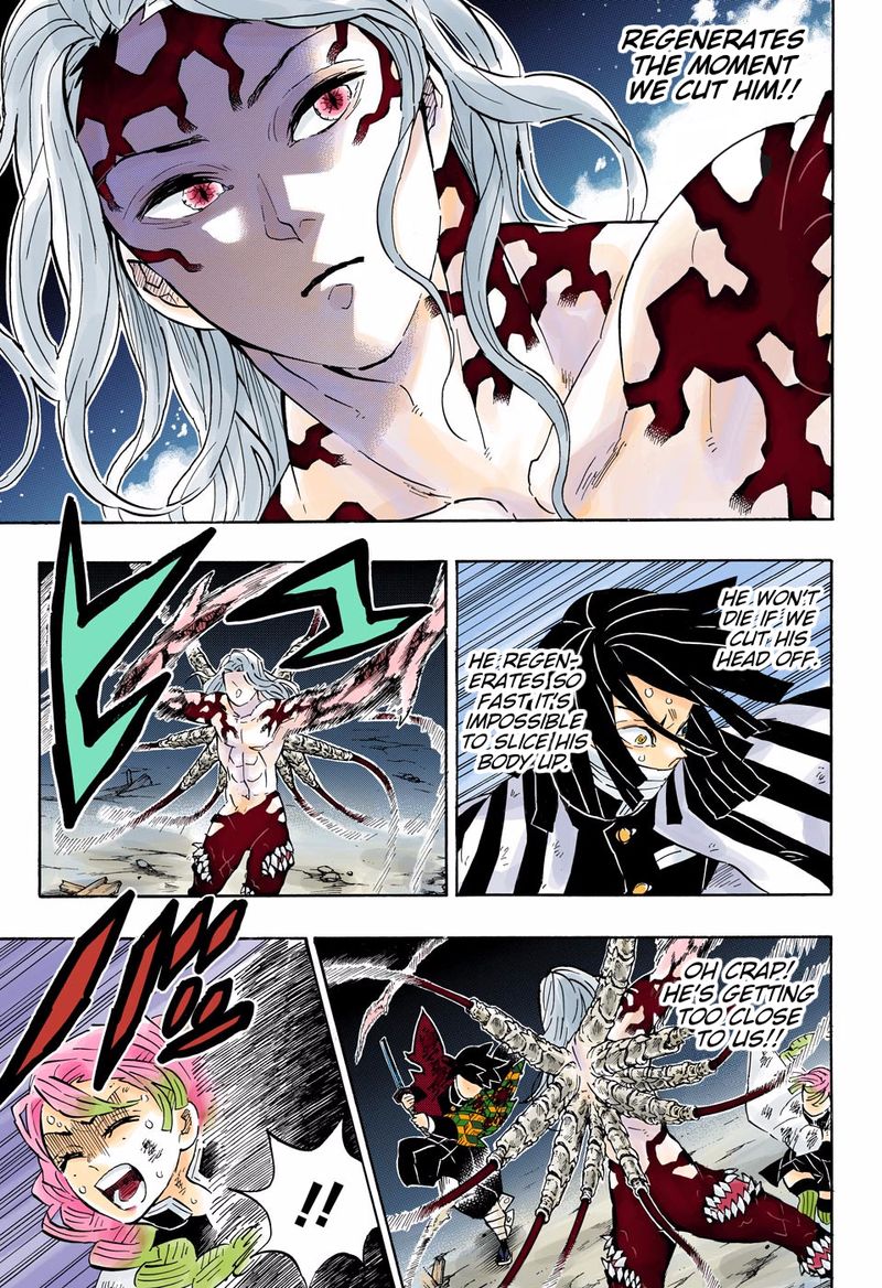 Kimetsu No Yaiba   Digital Colored Comics Chapter 184 - Page