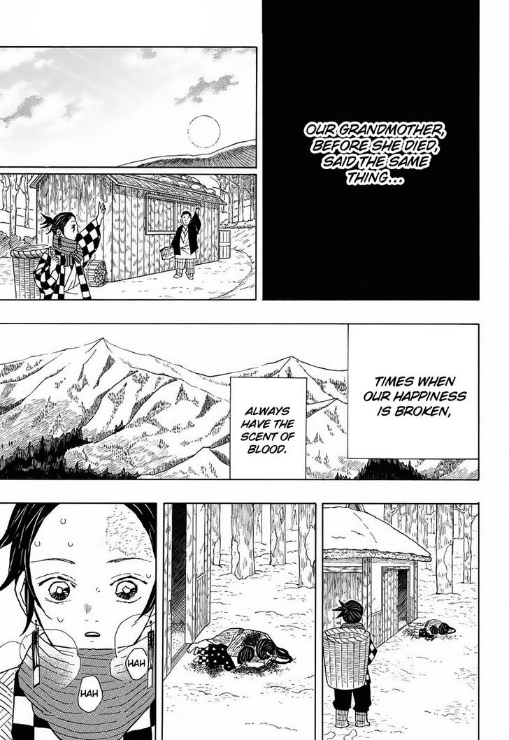 Demon Slayer: Kimetsu no Yaiba Chapter 1 - Page