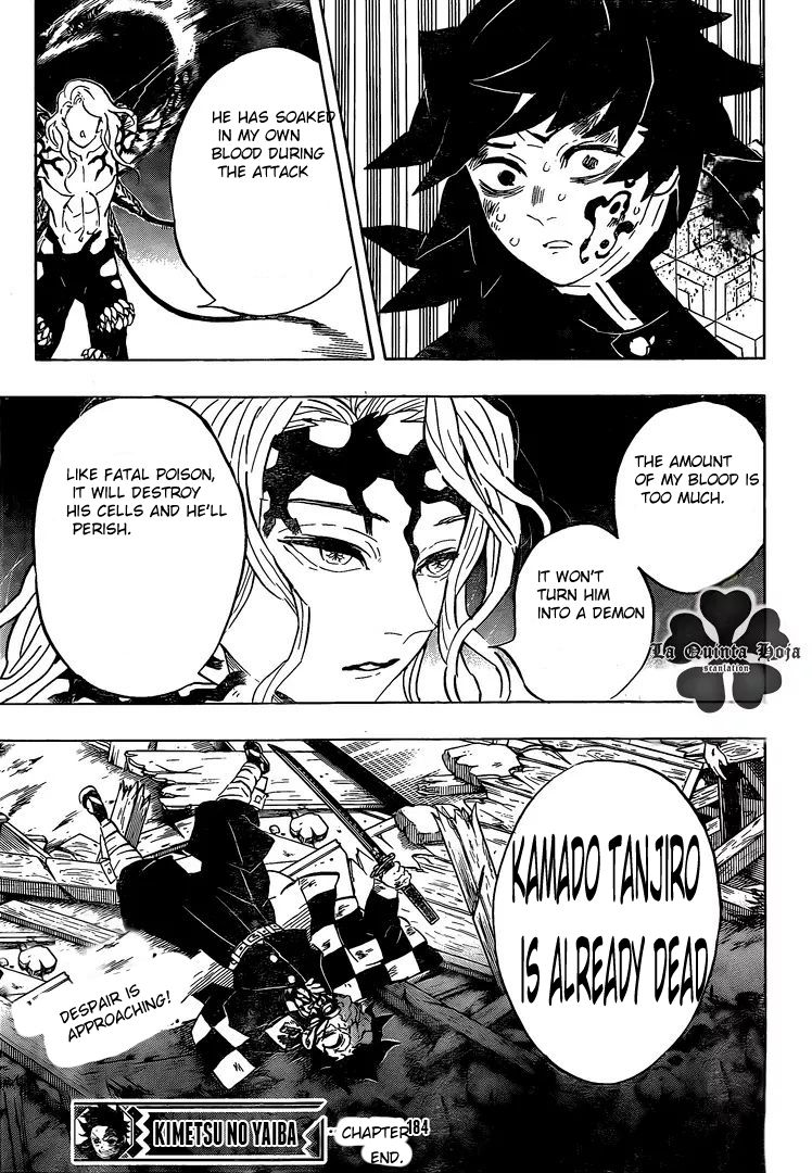 Demon Slayer: Kimetsu no Yaiba Chapter 184 - Page