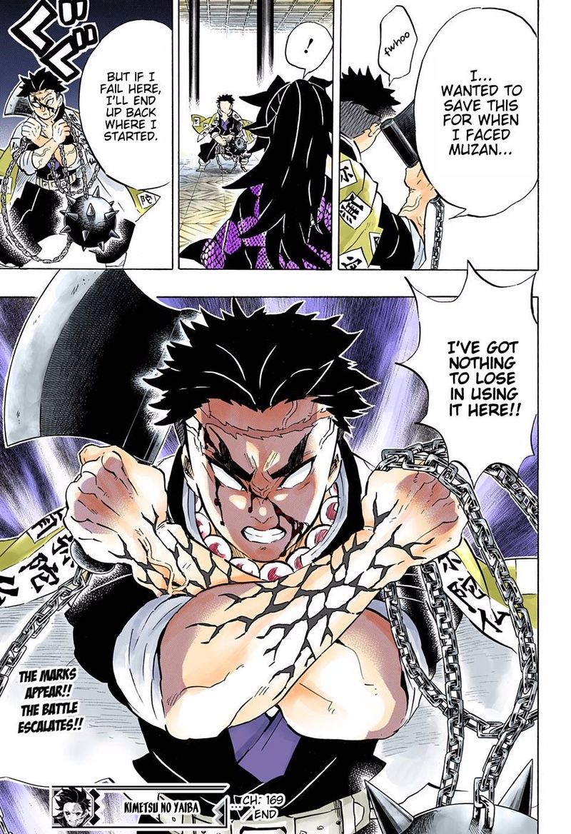 Kimetsu No Yaiba   Digital Colored Comics Chapter 169 - Page