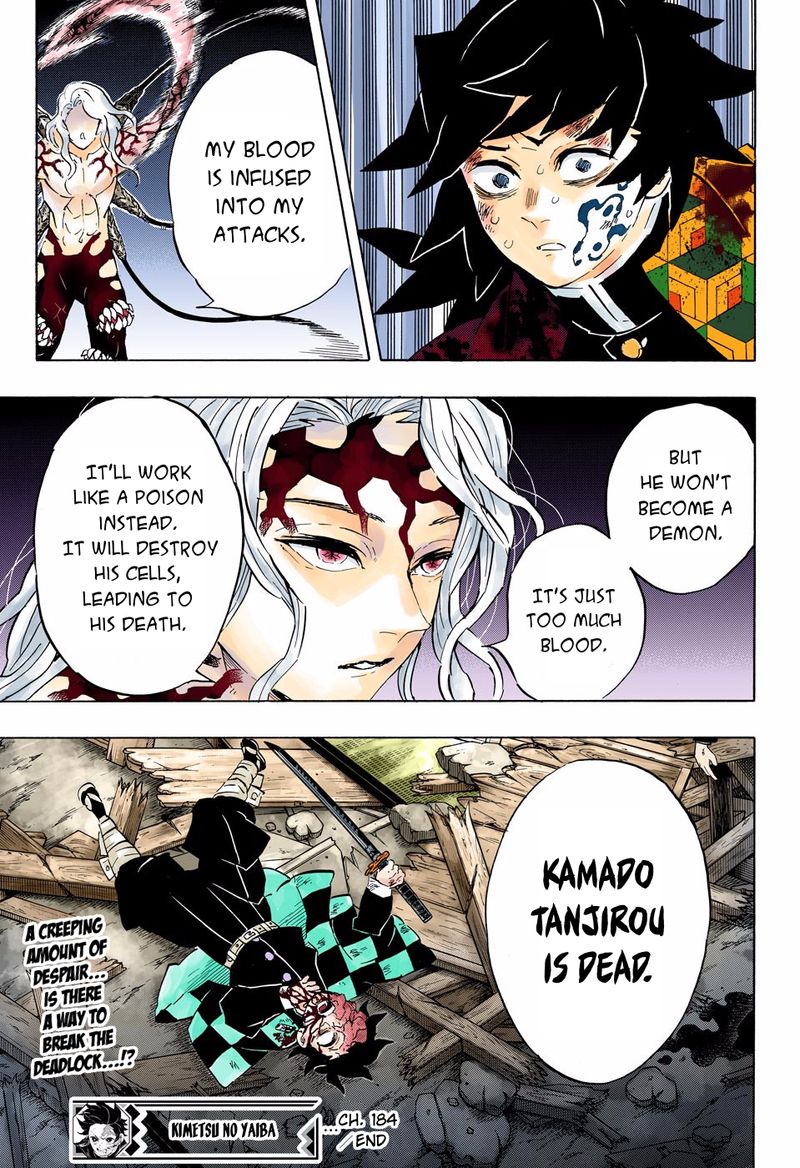 Kimetsu No Yaiba   Digital Colored Comics Chapter 184 - Page