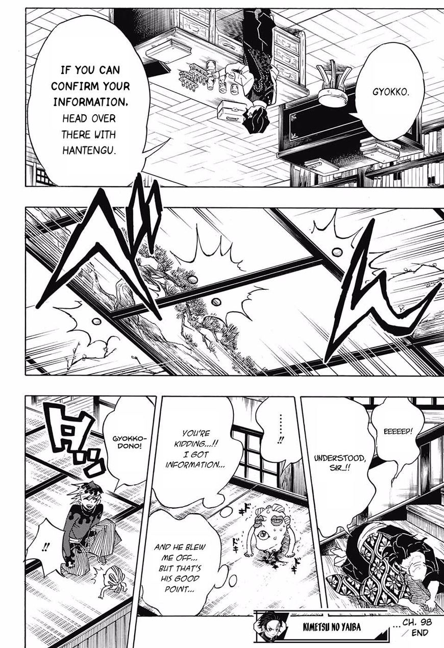 Demon Slayer: Kimetsu no Yaiba Chapter 98 - Page