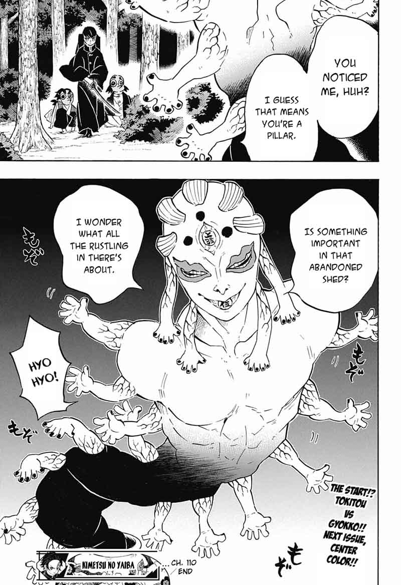 Demon Slayer: Kimetsu no Yaiba Chapter 110 - Page