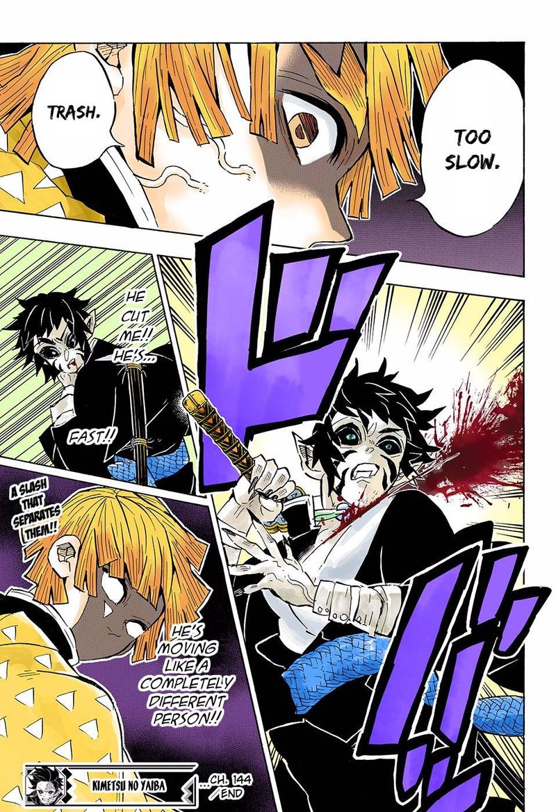 Kimetsu No Yaiba   Digital Colored Comics Chapter 144 - Page