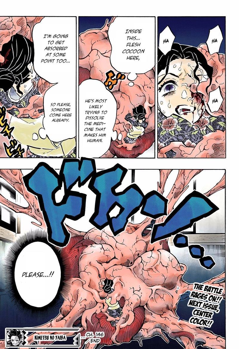 Kimetsu No Yaiba   Digital Colored Comics Chapter 146 - Page