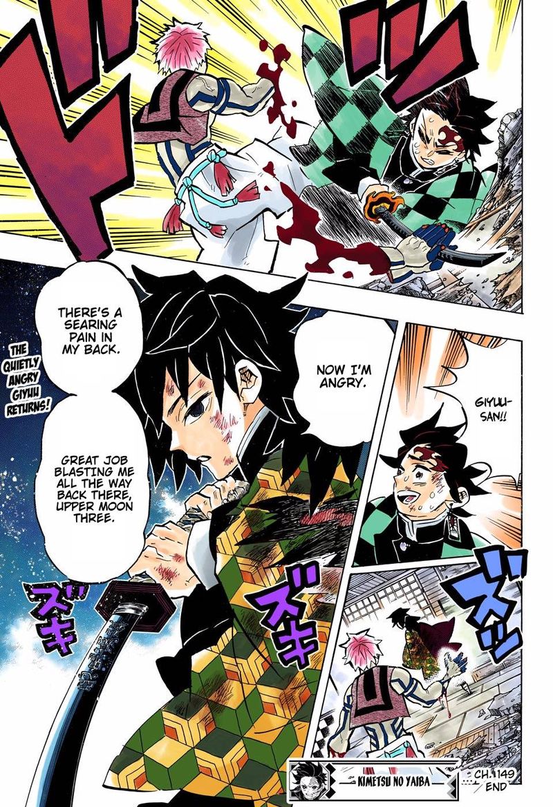 Kimetsu No Yaiba   Digital Colored Comics Chapter 149 - Page