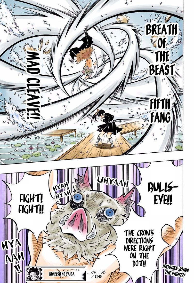 Kimetsu No Yaiba   Digital Colored Comics Chapter 158 - Page