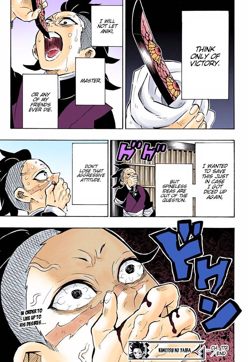 Kimetsu No Yaiba   Digital Colored Comics Chapter 172 - Page