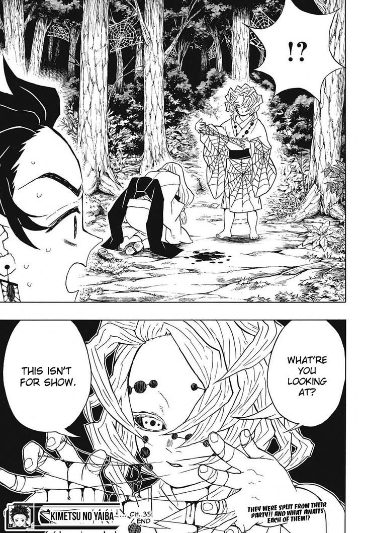 Demon Slayer: Kimetsu no Yaiba Chapter 35 - Page