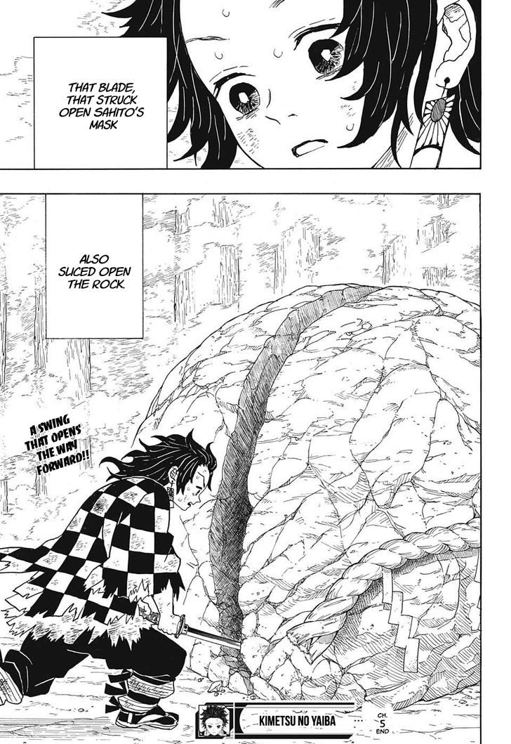 Demon Slayer: Kimetsu no Yaiba Chapter 5 - Page
