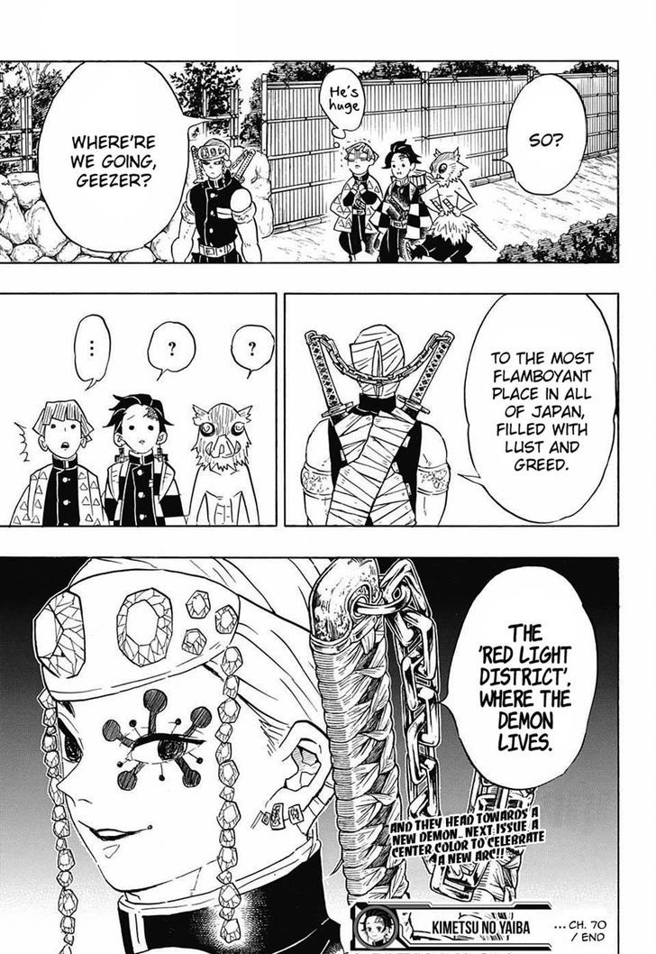 Demon Slayer: Kimetsu no Yaiba Chapter 70 - Page