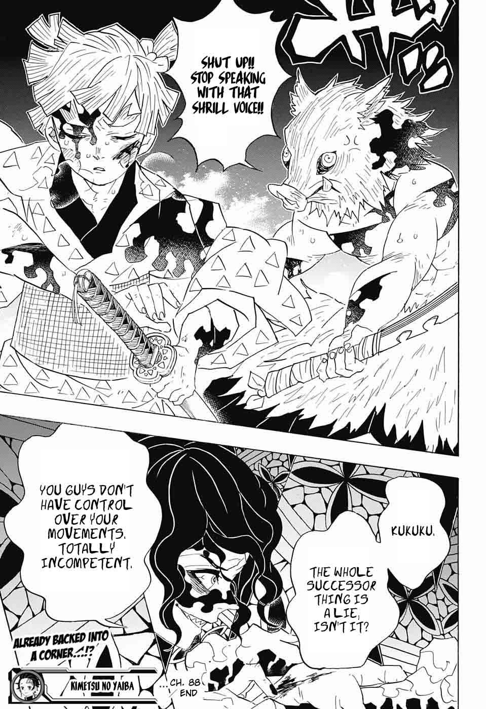 Demon Slayer: Kimetsu no Yaiba Chapter 88 - Page
