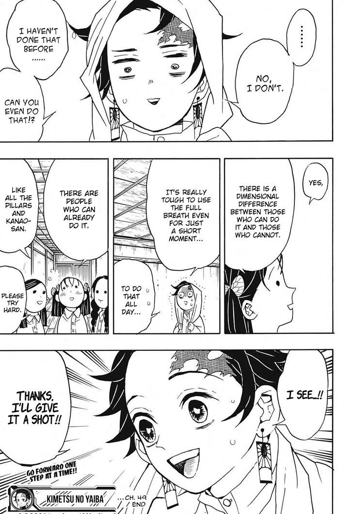 Demon Slayer: Kimetsu no Yaiba Chapter 49 - Page