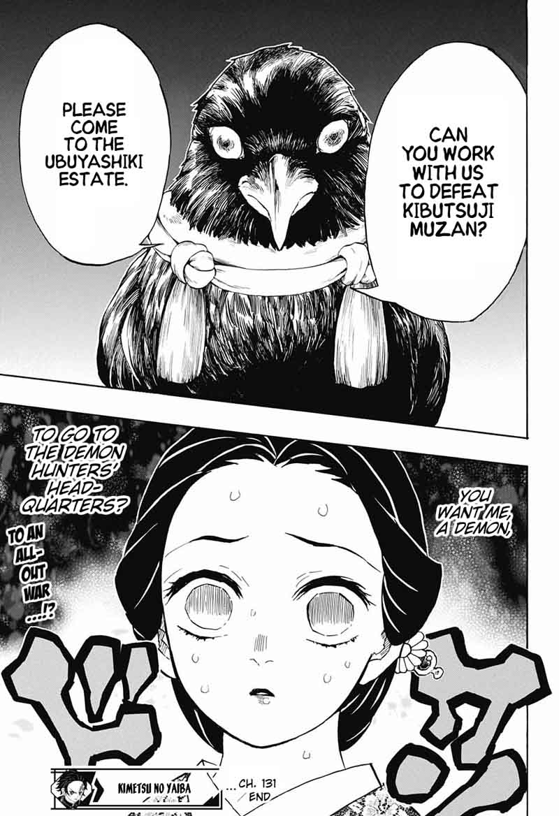 Demon Slayer: Kimetsu no Yaiba Chapter 131 - Page