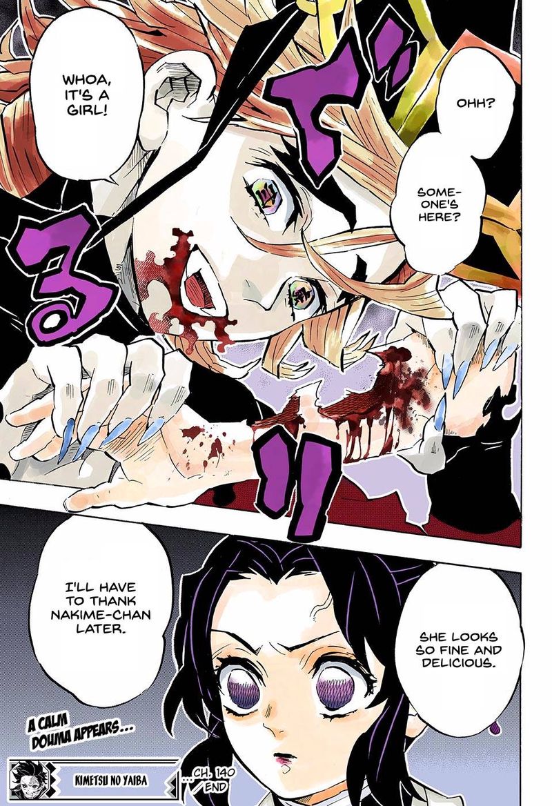 Kimetsu No Yaiba   Digital Colored Comics Chapter 140 - Page
